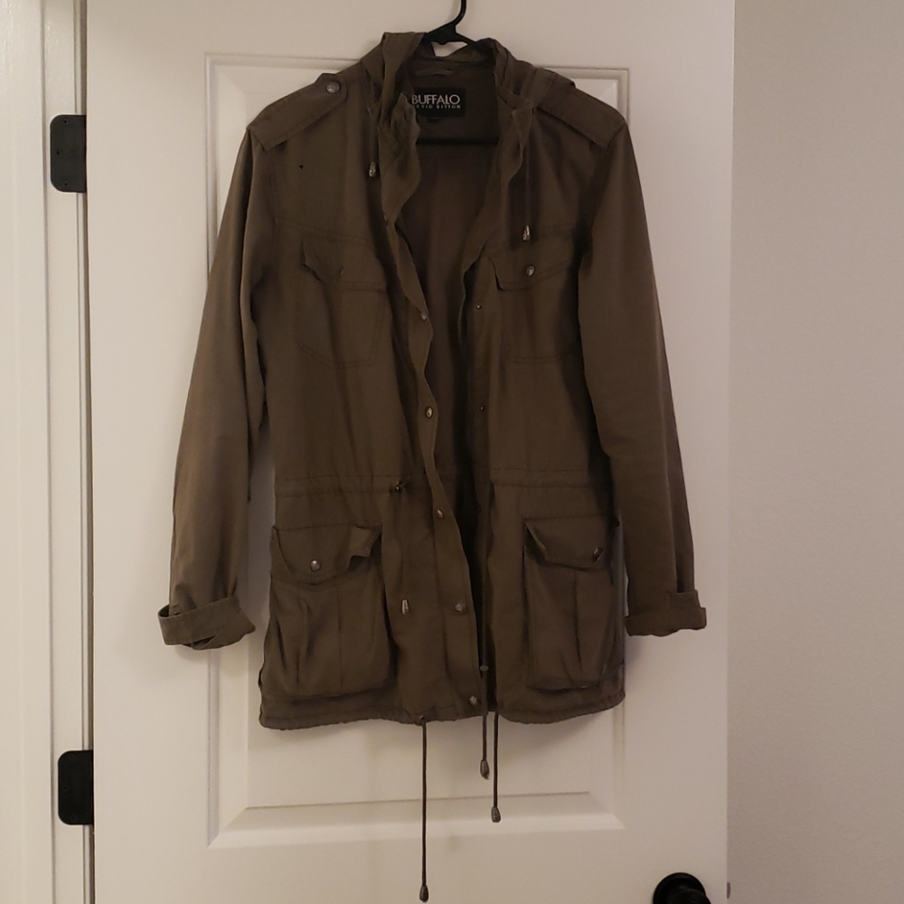 Hooded Oversized Anorak Jacket